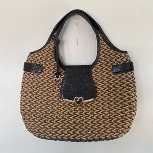 BRIGHTON basket weave purse